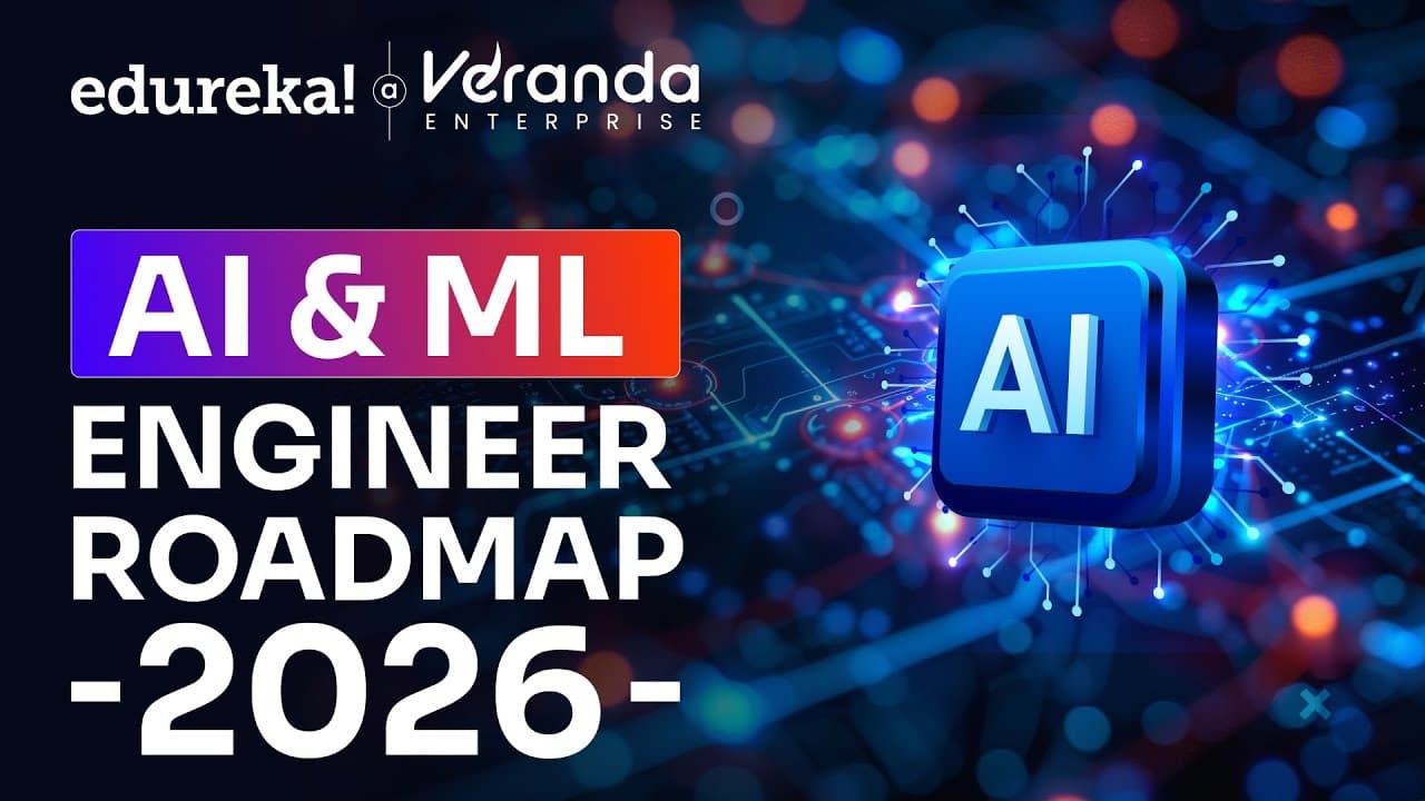 2026년 AI·머신러닝 엔지니어 로드맵: 무엇을 어떤 순서로 배워야 하나 영상 대표 이미지