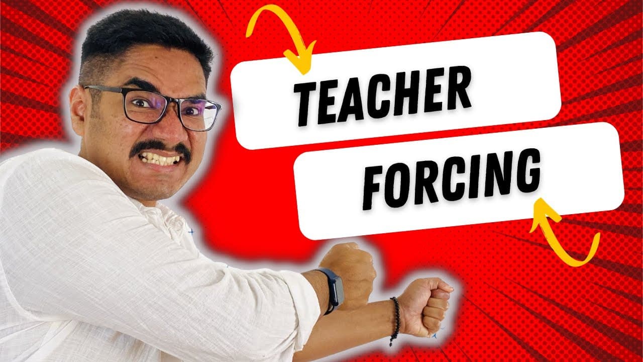 교사 강요(Teacher Forcing): RNN을 더 안정적으로 학습시키는 기법 영상 대표 이미지
