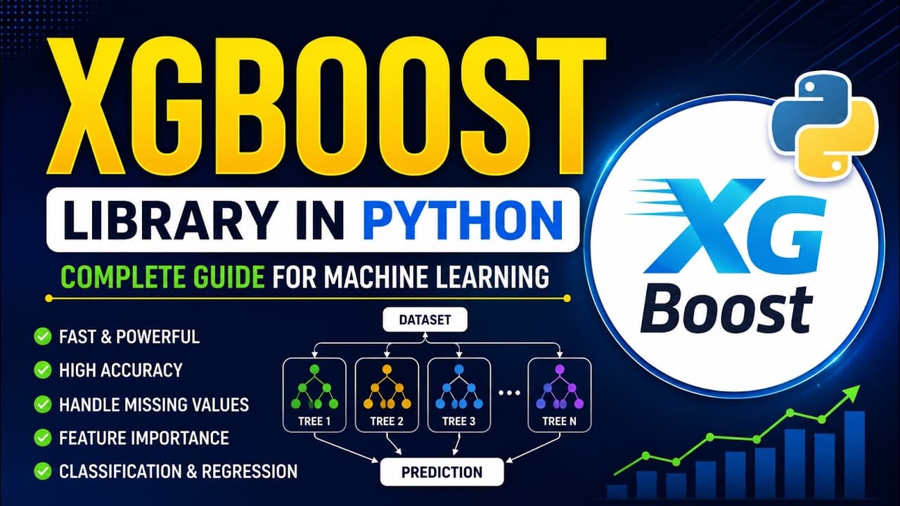 XGBoost 입문: 결정 트리를 이어 붙여 정확도를 끌어올리는 라이브러리 영상 대표 이미지