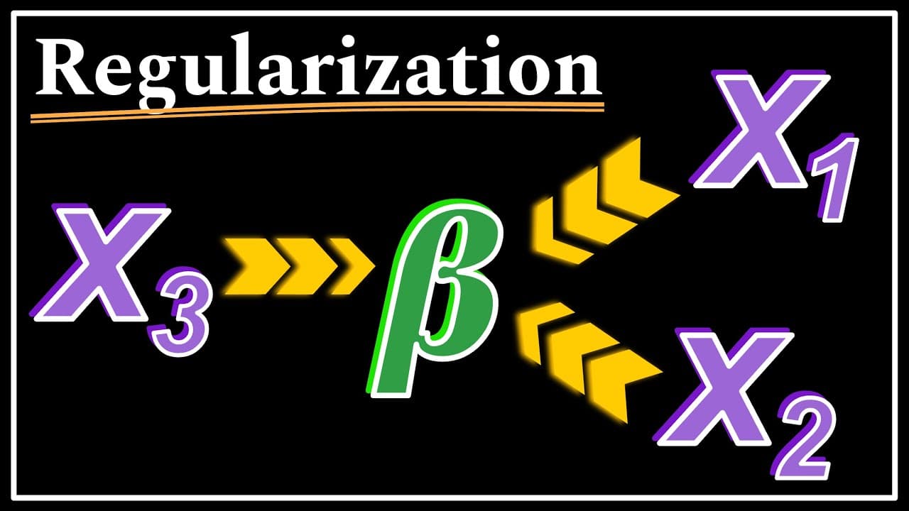 정규화(Regularization)를 제대로 이해하기 — 릿지·라쏘 이전에 알아야 할 베이즈 직관 영상 대표 이미지
