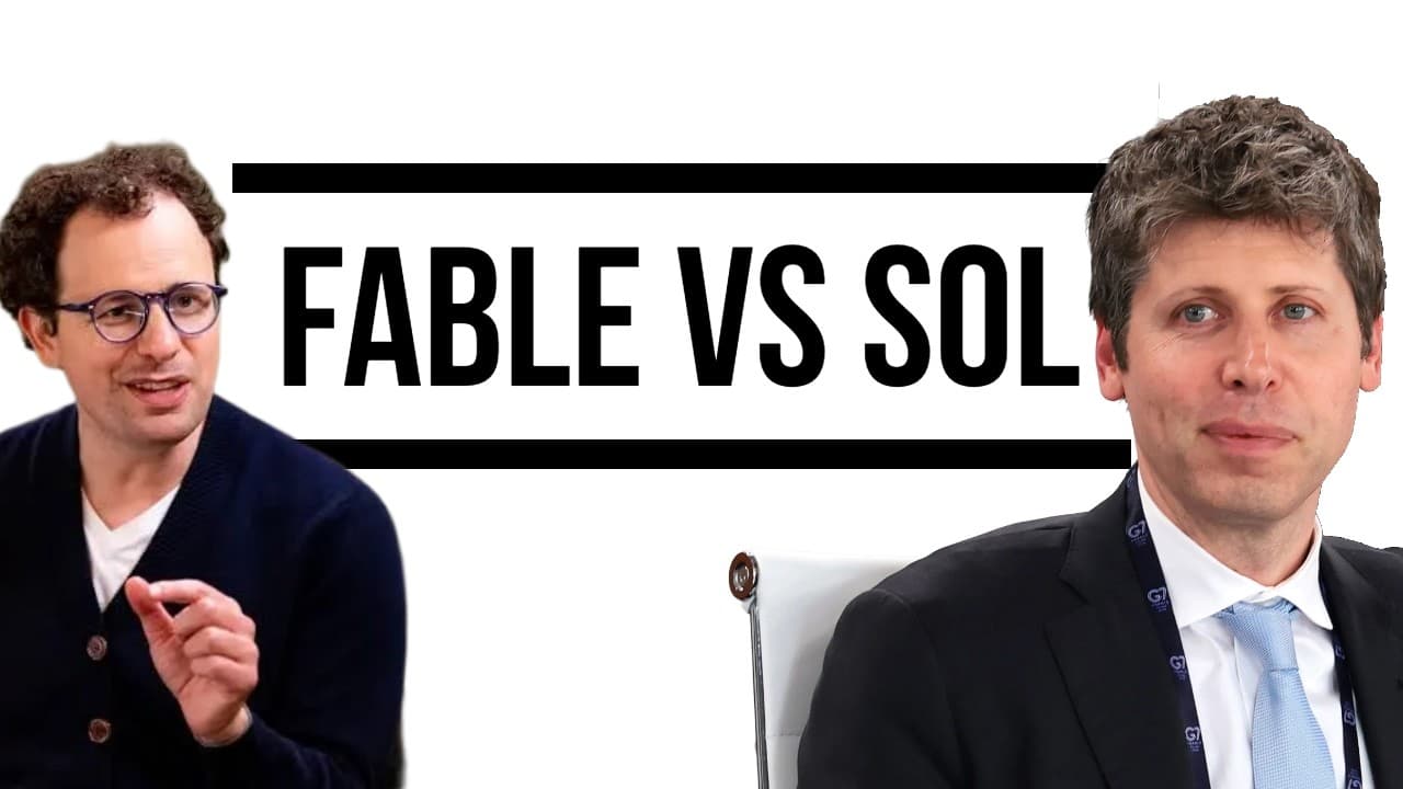 Fable 5 vs GPT 5.6 소울: 가격·성능·규제까지 흔들린 프런티어 AI 며칠간의 기록 영상 대표 이미지