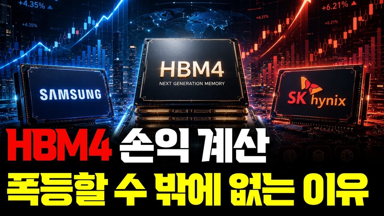 HBM4 가격은 왜 오를 수밖에 없을까, 메모리 회사의 계산법 영상 썸네일
