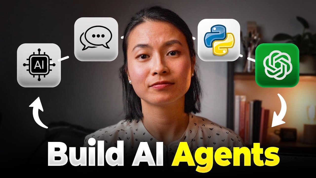 Building Your First AI Agent in Python - A Crash Course 영상 대표 이미지