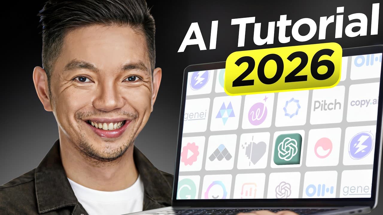 코딩 없이 앱을 만드는 시대: 2026년 초보자를 위한 AI 활용 로드맵 영상 대표 이미지
