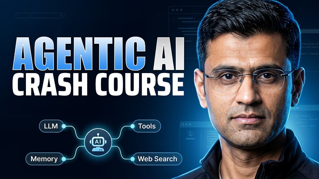 랭체인으로 배우는 에이전트 AI 입문 — LLM·RAG·에이전트 핵심 한 번에 영상 대표 이미지