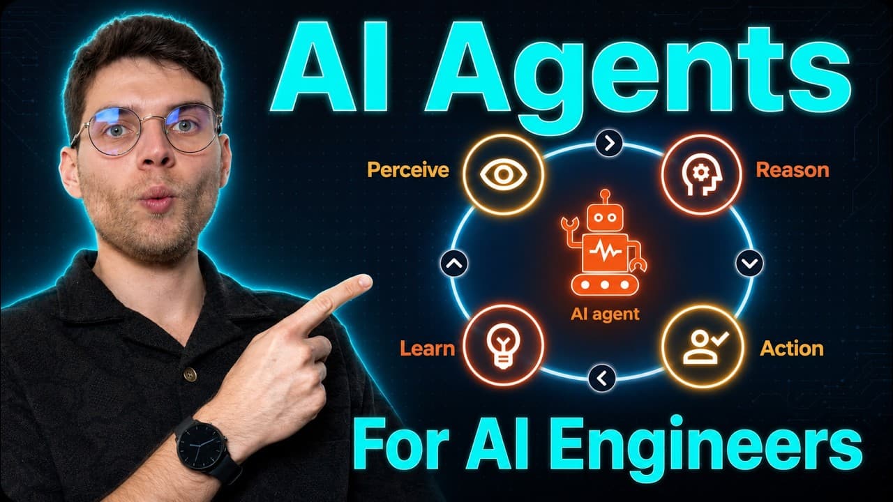 데모는 되는데 실전은 무너지는 AI 에이전트 — RAG·메모리·도구·멀티에이전트 총정리 영상 대표 이미지
