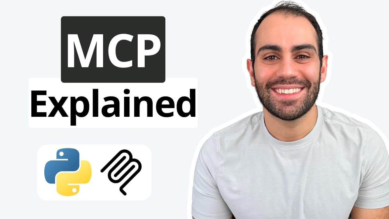 MCP(모델 컨텍스트 프로토콜)란? AI 앱을 도구와 연결하는 'USB-C' 표준 쉽게 이해하기 영상 대표 이미지