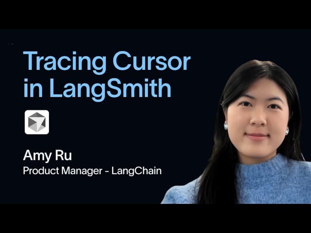 커서 에이전트의 모든 턴을 추적한다 — LangSmith 연동 실습 영상 대표 이미지