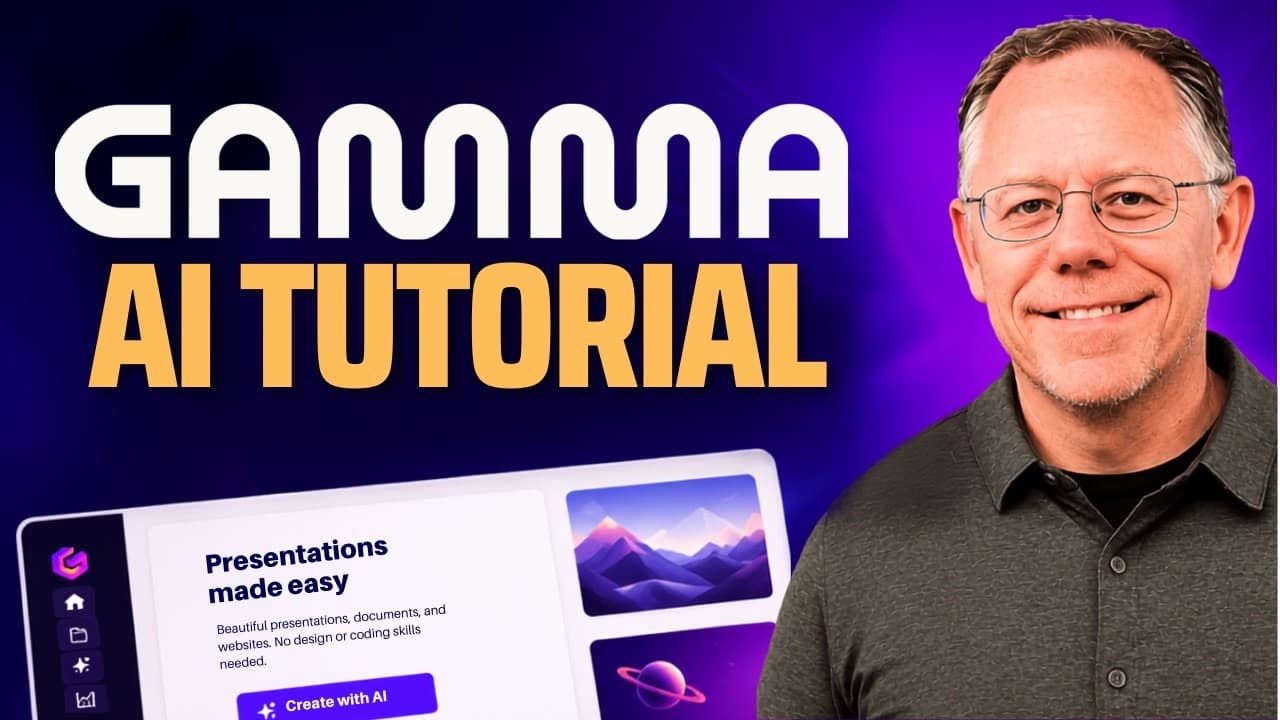 Gamma로 내 회사 데이터를 살린 AI 프레젠테이션 만들기 영상 대표 이미지