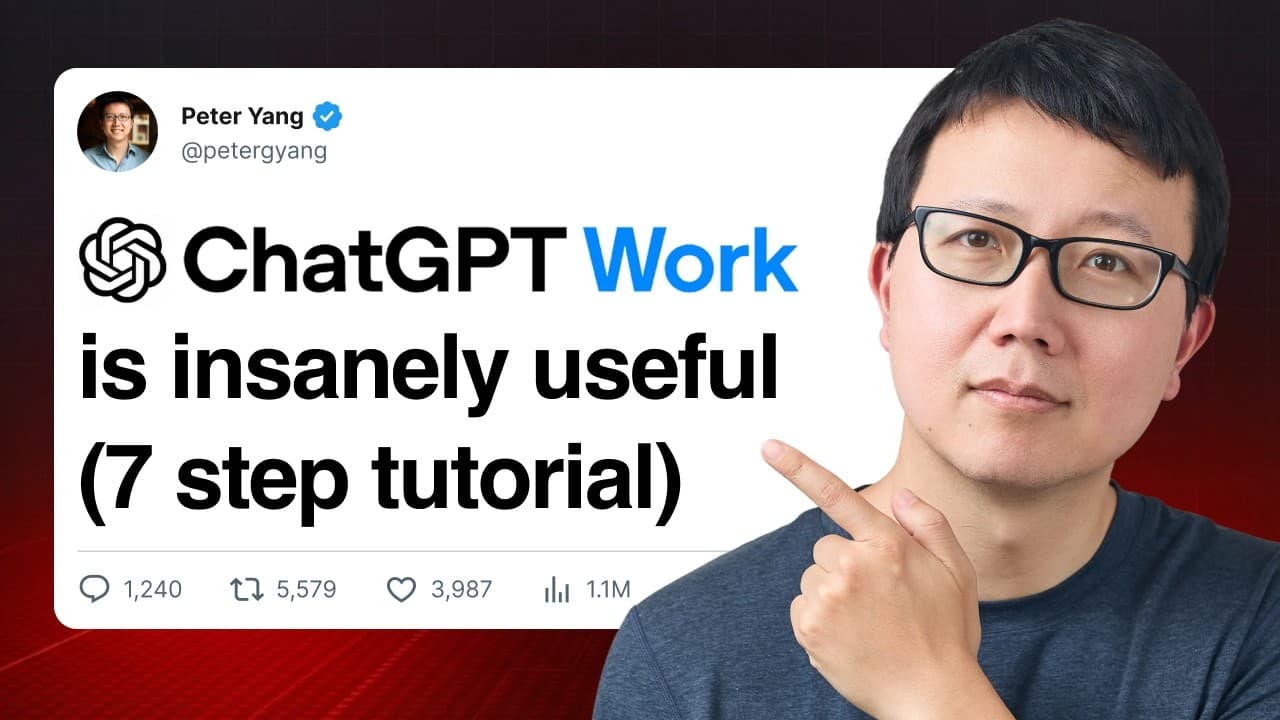 챗GPT·Codex로 이메일부터 웹사이트까지: 실전 업무 자동화 사용법 영상 대표 이미지