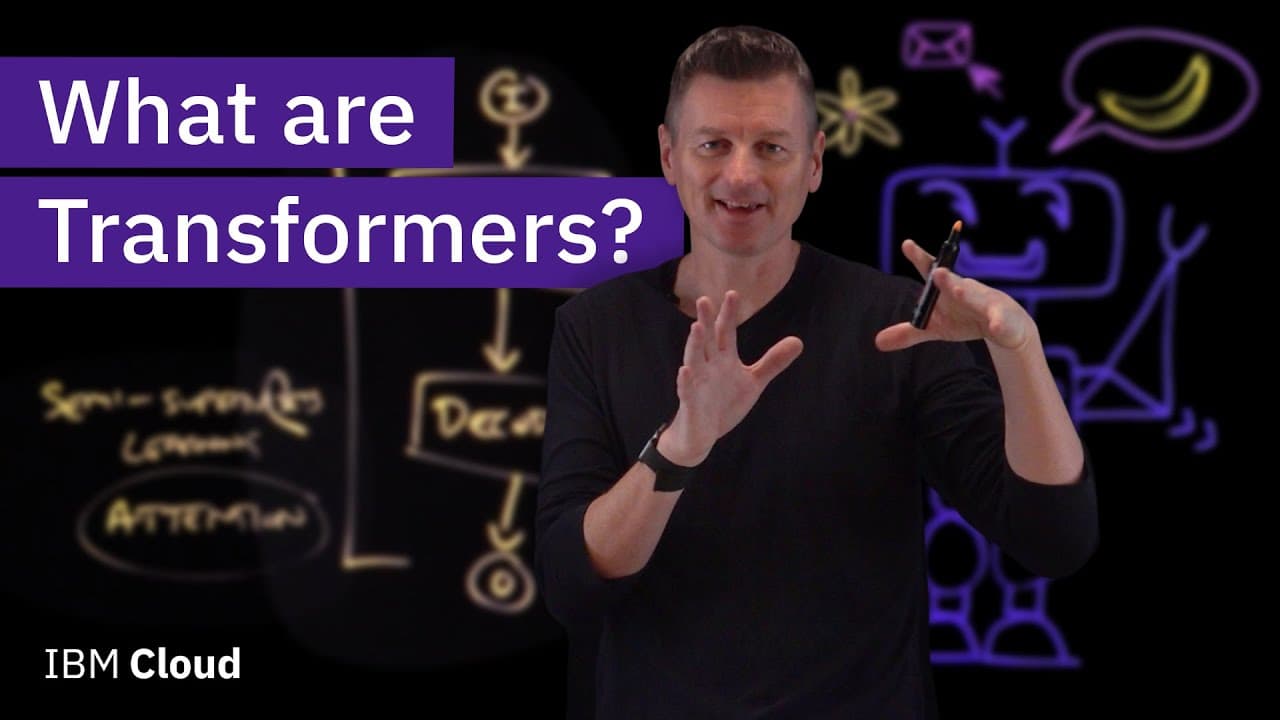 트랜스포머(Transformer)란? ChatGPT를 떠받치는 AI 모델과 '어텐션'의 원리 영상 대표 이미지