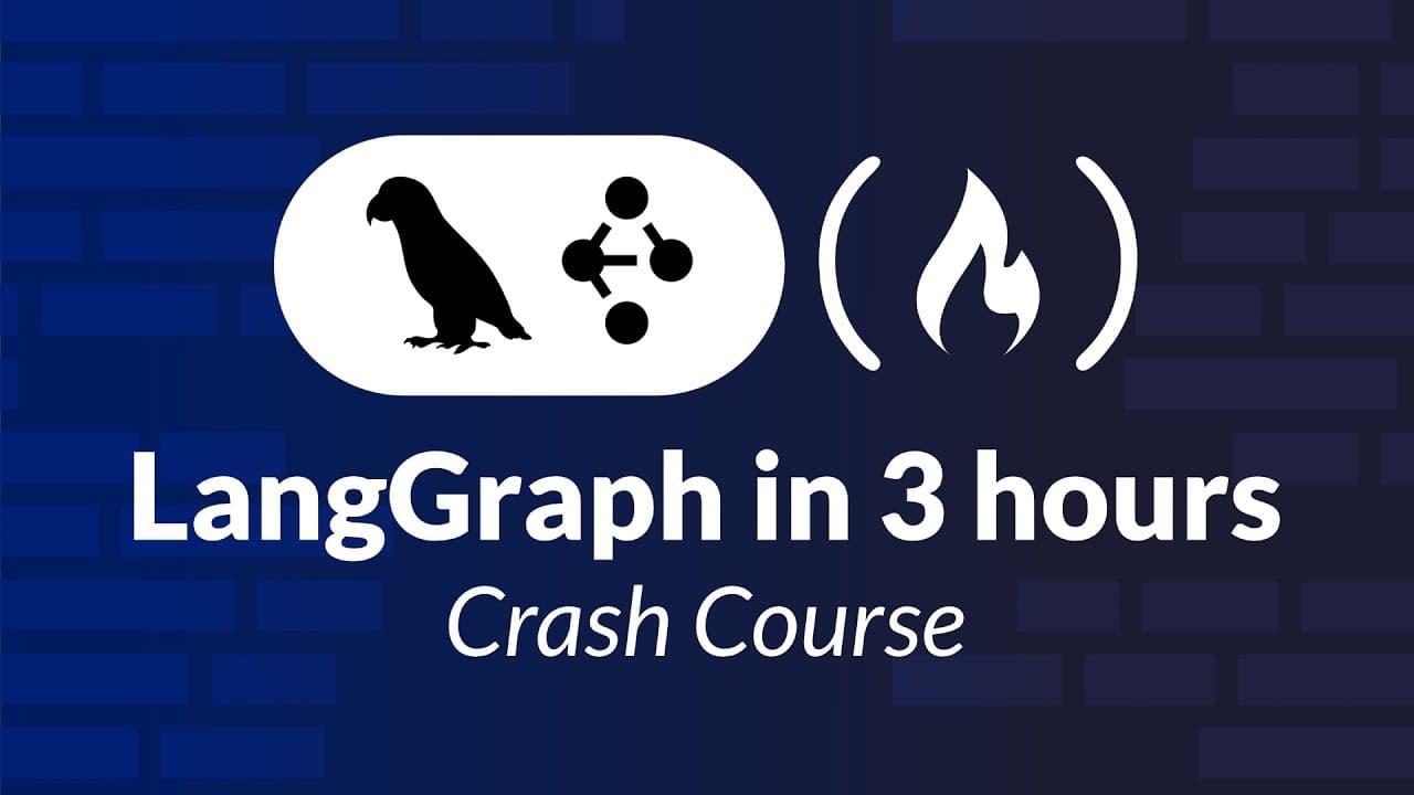 랭그래프(LangGraph) 입문: 그래프로 짜는 복잡한 AI 에이전트 워크플로 영상 대표 이미지