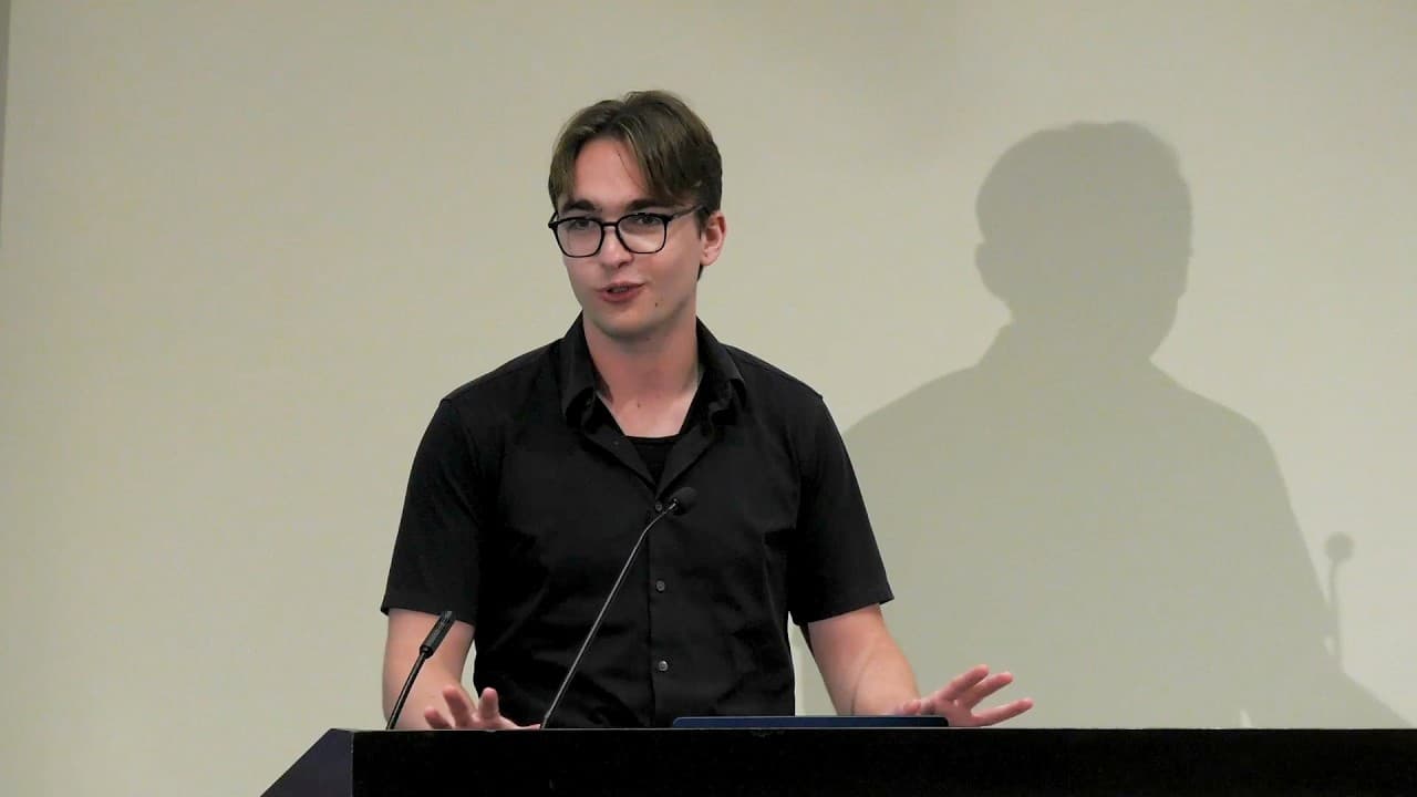 파라미터 2381개로 우주 구조를 재현한다: 스탠퍼드 물리·AI 학회 발표 영상 대표 이미지