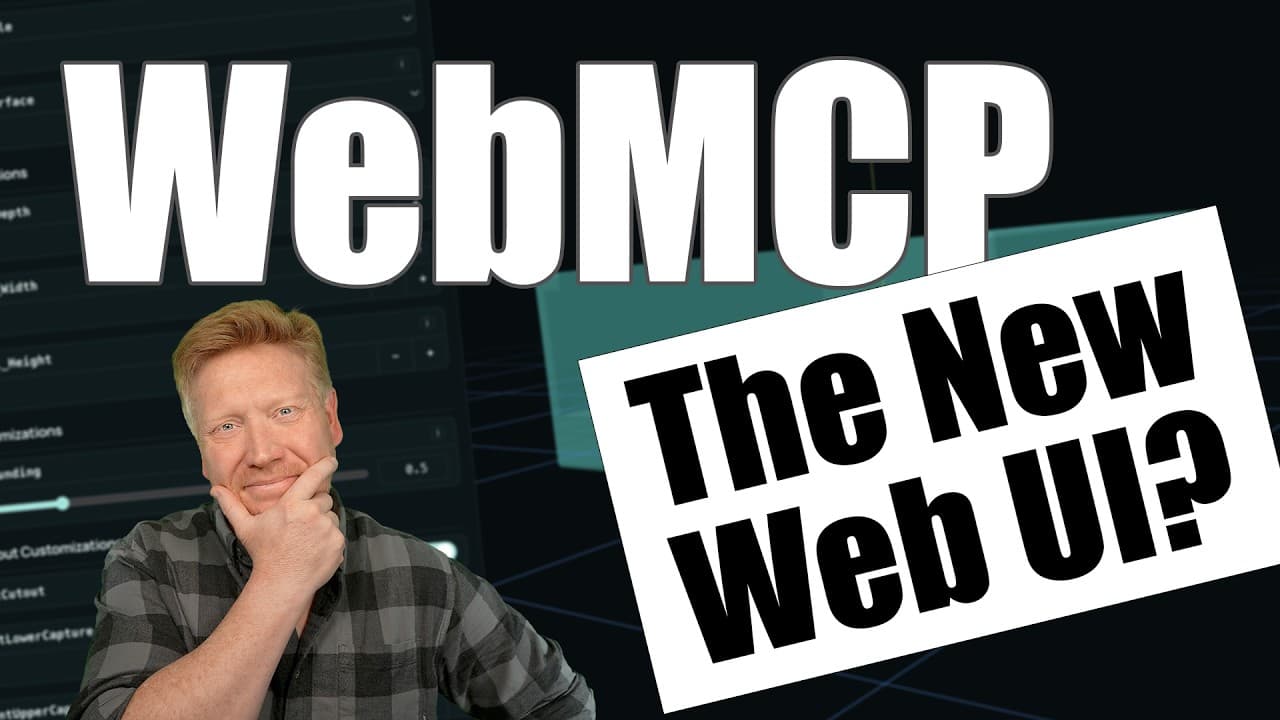웹사이트에 AI를 붙이는 가장 가벼운 방법, WebMCP 실전 적용기 영상 썸네일