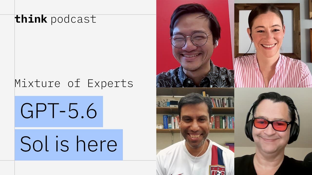 OpenAI의 새 모델 안전 강화, 월가의 불안, 그리고 월드컵 AI—IBM 전문가 토론 영상 대표 이미지