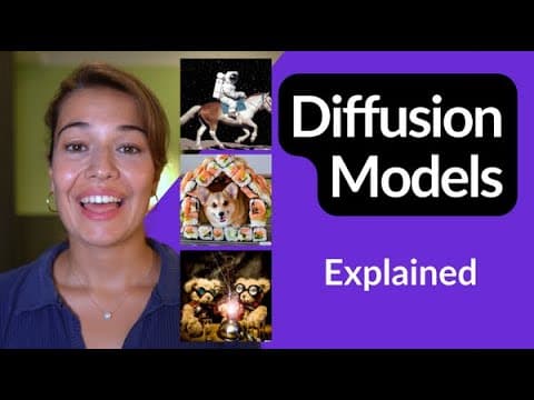 AI는 어떻게 그림을 그릴까: 확산 모델(Diffusion Model)을 5단계로 풀다 영상 대표 이미지